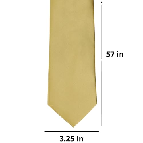 Image of tiemart Premium Solid Color Necktie