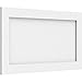 Ekena Millwork 26"W x 14"H x 5/8"P Cornell Flat Panel Decorative Wall Panel