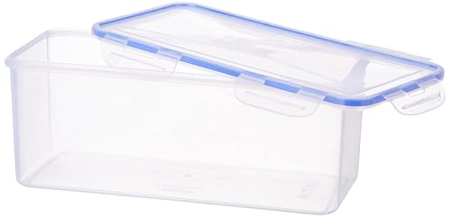 Image of Aristo Lock & Fresh 333 Plastic Storage Container Set of 3-3800 ML, Transparent Clear, large (LOCK&FRESH333)