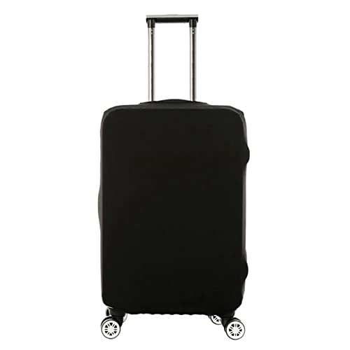 Luggage Cover Elastic Suitcase Protector Dustproof Anti-Scratch Luggage Baggage Sleeve for Outdoor Traveling Camping Hiking(L-Black)