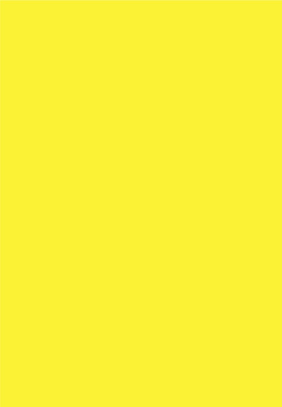 Generisch 5 Foam Rubber Sheets 20 x 30 cm – Choice of Colours (Yellow)