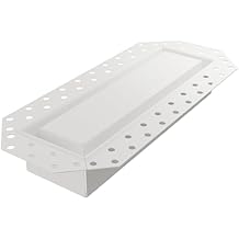 Fittes Flush Wall Vent [Luxe], Minimalist Solid Steel HVAC Air Return Register Cover, Customizable Modern Adjustable Airflow Solution for Home or Ceiling, Damper Included 3"x10" Satin White