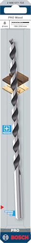 Foret bois acier Ø.8 x .250 mm Bosch Pro Wood - vue 3