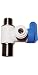 JG Speedfit ASVPP1LF 3/8-Inch by 3/8-Inch by 1/4-Inch Angle Stop Adapter Valve