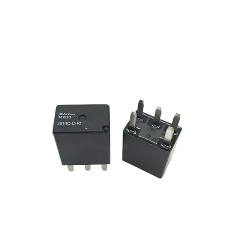 Relé automotriz 12V 5 pines conmutador electromecánico para circuito de coche