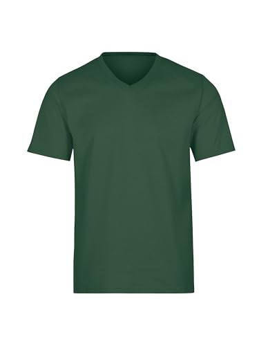 T-Shirt Homme Trigema col rond manches courtes vêtement basique uni
