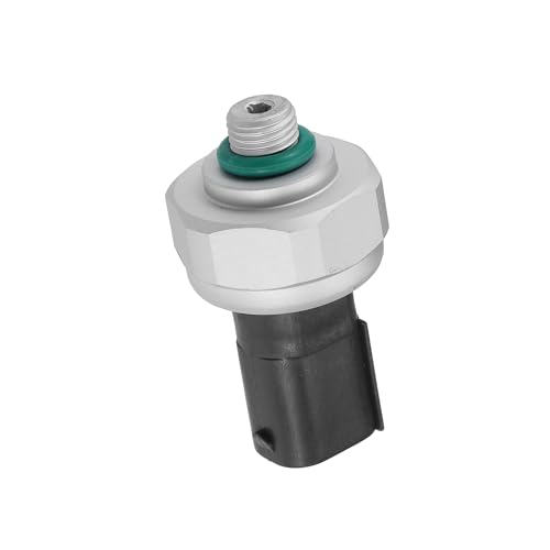 A ABSOPRO A/C Pressure Transducer Valve, Pressure Sensor Switch, for Mercedes-Benz C300 2008-2020, Metal, NO.2205420118, Black Item Replacement