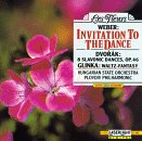 Invitation to Dance / 8 Slavonic Dances [Audio CD] Weber; Dvorak; Glinka and Hso