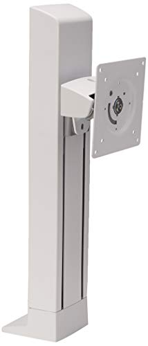 Image of Ergotron - WorkFit Single Monitor Kit, LD - for Monitors Up to 27 Inches, 6 to 16 lbs - Add-on for WorkFit-T, WorkFit-TL, WorkFit-TX and WorkFit Corner - White