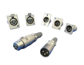 Amazon.co.jp: ITTキャノン XLRコネクタ メス 3極 XLR-3-11C 1個入