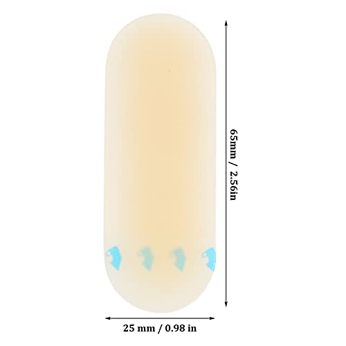 Blister Cushions,Blister Bandages Prevent Blister Healing Hydrocolloid Gel Cushions for Foot Toe Heel Blister Pads (25 * 65mm Strip) - Thumbnail 4