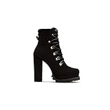 ★ Bottes Goth punk. La doublure chaude à l'intérieur les rend merveilleusement douces et confortables. Ils flattent vos pieds et vous gardent au chaud même à des températures basses ..