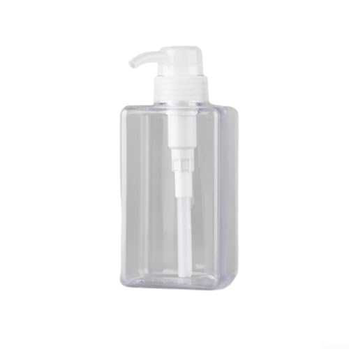Dispensador de jabón espumoso, botella de bomba recargable de 150 ml de capacidad, botella de bomba de mano para baños, cocinas, lavanderías (blanco)