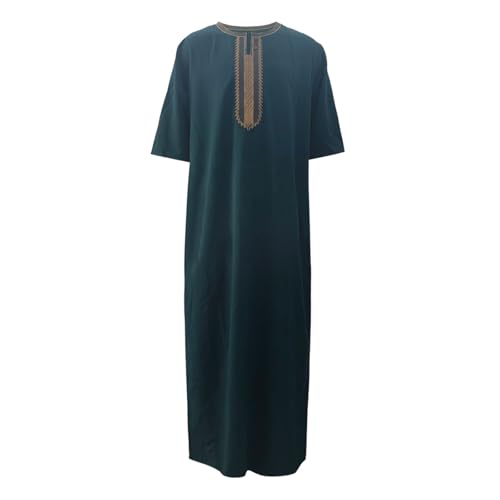 Caftán elegante tradicional árabe con corte maxi vestido de Dubai 4