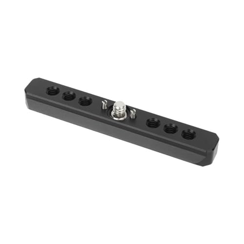 Rails à dégagement rapide en alliage d'aluminium avec vis antitorsion 1/4 pour appareil photo