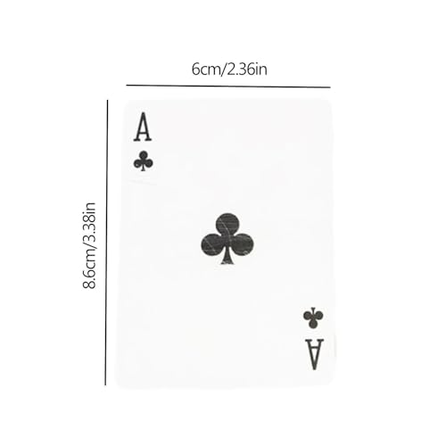 Pokerkarten - Spielkarten Deck | Zauberkarten Spielkarten markiert Stripper Deck | wasserdichte Spielkarten | Magic Floating Cards | fliegende Spielkarten Gallegg – Bild 8