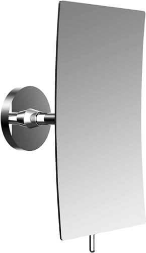 Emco Pure Rasier- und Kosmetikspiegel, 3-Fach Vergrößerung, Chrom, zur Wandmontage zum Kleben im Bad-EIN Spiegel ideal zum Schminken und Rasieren Emco Pure Rasier- und Kosmetikspiegel, 3-Fach Vergrößerung, Chrom, zur Wandmontage zum Kleben im Bad-EIN Spiegel ideal zum Schminken und Rasieren