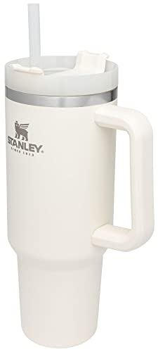 Image of Stanley Adventure Quencher Travel Tumbler 40 Oz, Pack Of 1, Cream Color (Stainless Steel), 40 fluid ounce