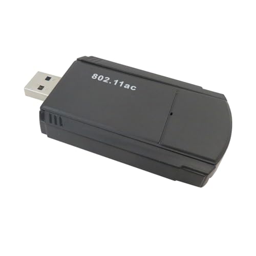 Upgraded Wireless USB WiFi Adapter for PC, AC1300Mbps USB 3.0 Wireless WiFi Dongle 2.4G/5G Dual Band Network Adapter Wireless Adapter, for Windows 11/10/8/7/XP Mac 10.7 to 10.15 Laptop Desktop Gaming