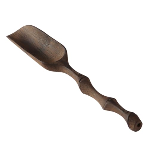 LEDMOMO 手作り竹彫り茶杓 茶道六君子シリーズ 無傷滑らか表面 軽量多用途ティースプーン 家 茶室 飲食店向け茶器アクセサリー