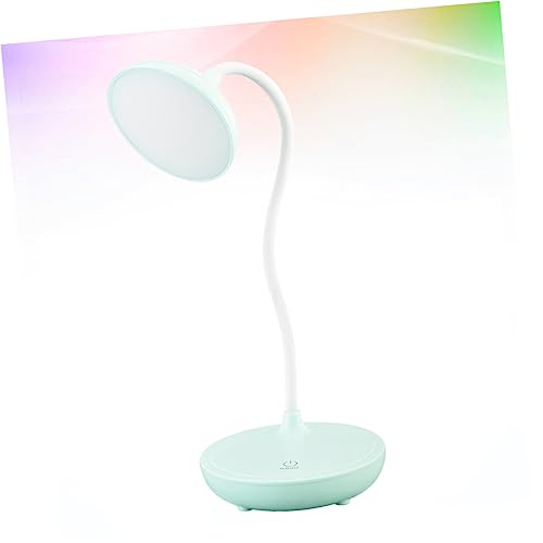 DIYEAH 360Degree USB Charging Learning Book Reading Lamp Rotatable Eye Protection Light Touch Control for Bedroom Office and Study Stylish Blue Design and Energy