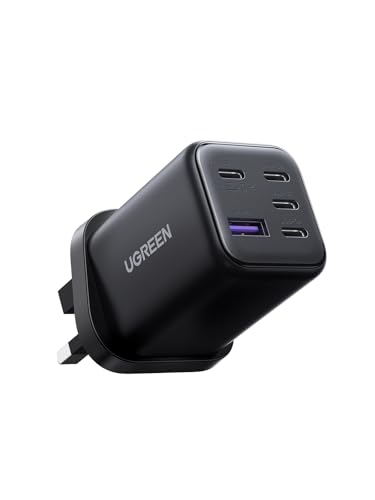UGREEN 45W USB C Charger 5 Port GaN Fast Wall Plug Compact Power Adapter