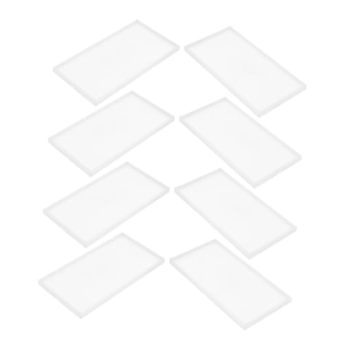 Boîte de rangement plastique lot de 8 avec étui de protection transparent ultra robuste