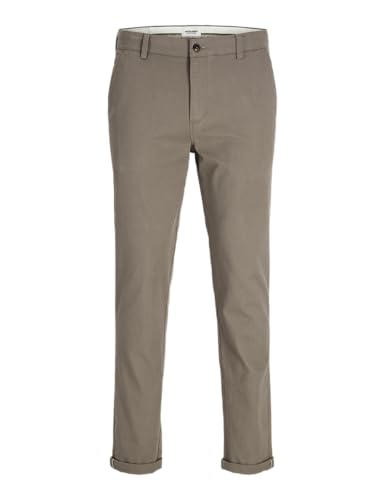 JACK & JONES Slim Fit Chino Hose Braun 31/30 – Ansicht 1
