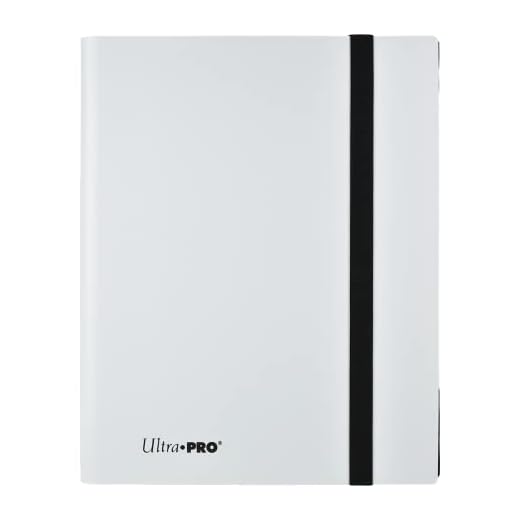 Ultra Pro E-15220 Eclipse 9-Pocket PRO-Binder-Arctic White