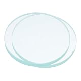 2 Stück Wasserzähler Abdeckung Runder Glasdeckel Glas