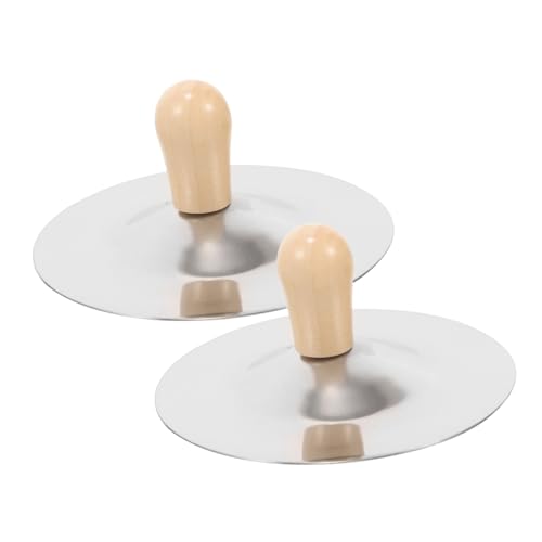 FUNOMOCYA Enhance Rhythm Sense Boys and Girls Mini Cymbals Finger Instruments for Music Play