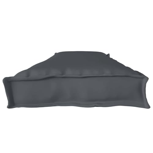 Cojín para sofá de jardín 180 cm de tela Oxford resistente con acolchado grueso para muebles de palé 8
