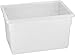 Carlisle FoodService Products Storplus Food Storage Container with Stackable Design for Catering, Buffets, Restaurants, Polyethylene (Pe), 21.5 Gallon, White, 21.5 Gallon, 26