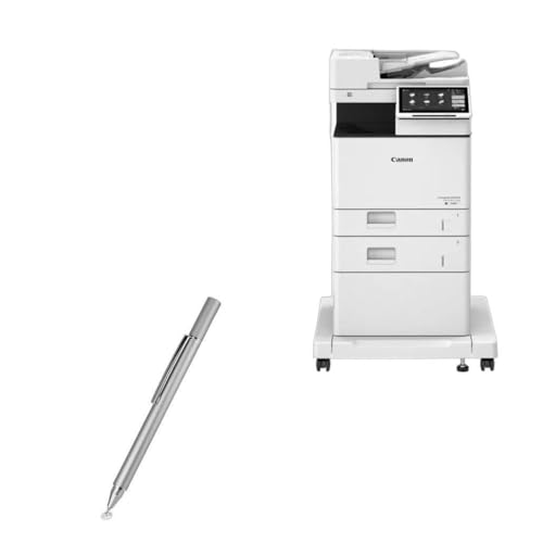 BoxWave Stylus Pen Compatible with Canon imageRUNNER Advance DX 529iF - FineTouch Capacitive Stylus, Super Precise Stylus Pen - Metallic Silver