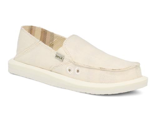 Mocassins femme Sanuk Donna Hemp pour vos vacances et loisirs