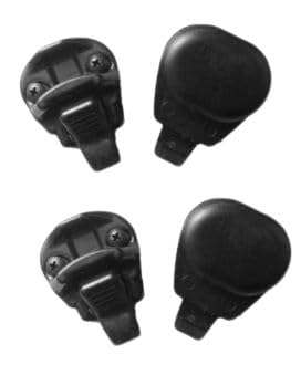 4 Pack Quarter Window Slide Glass Lock,Intended for Mitsubishi Pajero/Montero L300 L400 Space Gear 1987-2000