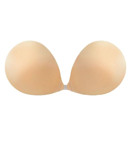 NuBra Women's Seamless Push Up Bra with Molded Pads SE998, Nude, C3