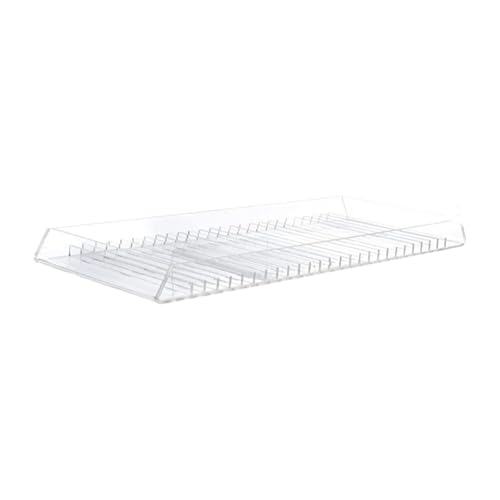 Porte-CD acrylique stable et robuste pour 25 disques