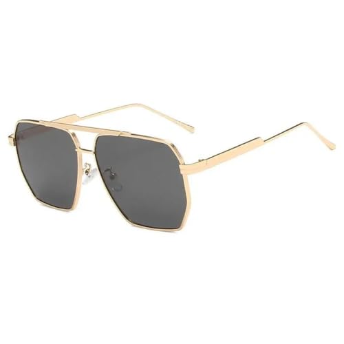 QTYQWC Luxury Metal UV400 Sunglasses