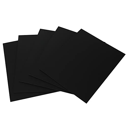 Zingarts Black Canvas 9X12 Inch 12-Pack,100% Cotton Primed Painting Canvas Panels. Black Canvas For Painting Is For Professionals,Students & Kids, For Acrylic Paint, Oil Paint, Watercolor, Gouache #TOP2