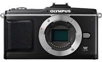 Olympus Pen E-P2 Micro 4/3 Digital Camera Body (Black)