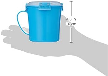 Sistema Microwave Soup Mug, 2.8 Cup, Medium, Blue