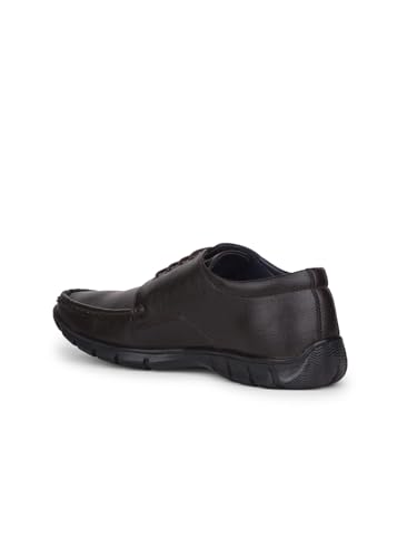 Bata Men's Brown Formal Derby Shoes 10 UK - Image 5