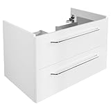schubladen unterschrank ikea FÜR MEHR KOMFORT UNTER DEM WASCHBECKEN – Durch das Soft-Close-System der Schublade lässt sich der Badunterschrank besonders sanft schließen