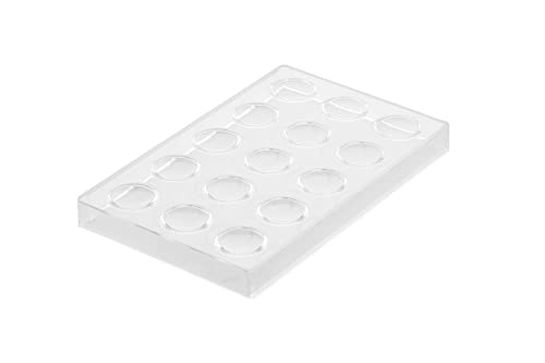Silikomart - CH027 - DEGUSTA01 P - TRITAN Mould N.15 diameter 35 H 5 MM, Braun - Image 2