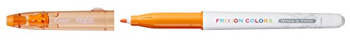 Feutres effaçables Pilot Frixion Colors orange pour corriger facilement vos dessins