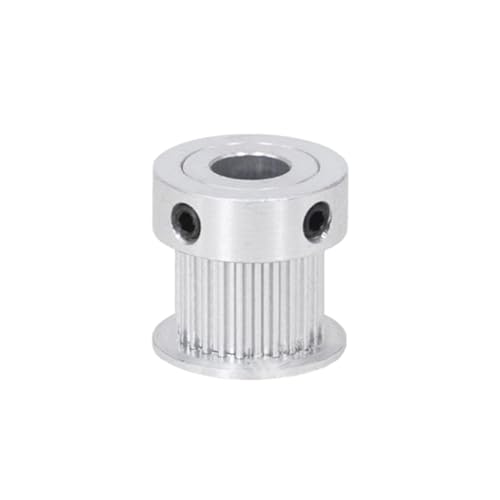 1 pièce Poulie à courroie crantée en alliage d'aluminium, S2M-36 dents, dent courbe de type-K à sommet plat, largeur de rainure 11mm