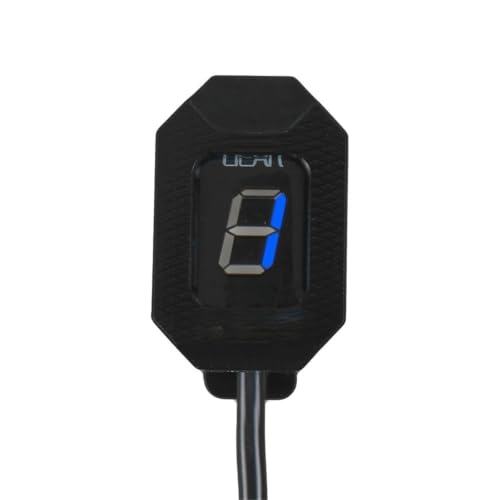 Indicateur de vitesse moto avec compteur numérique niveau 1 à 6 et affichage position ODO pour voyage