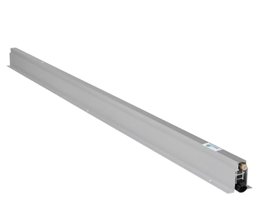 TMS Automatic Door Bottom Seal - Heavy Duty Acoustic Door Sweep with Neoprene Bulb Bottom Door Seal - 1" Drop - Fully Mortised (32 Inches)