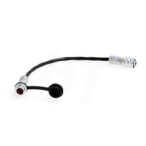 Cable Weipu 2 pines para BMPCC 4K 6K evita tirones extensión alimentación de 10 cm 3